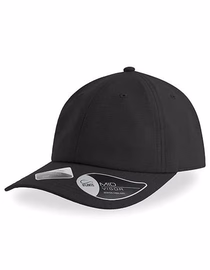 Atlantis Cap sportive Energy en matière ripstop, Black One Size, AT678
