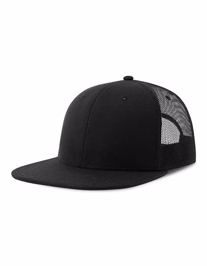 Recycled Snapback Cap with Mesh Panel