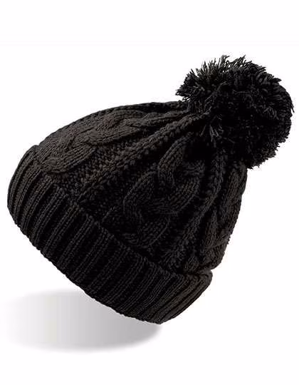 Atlantis Beanie Mütze mit Fleece-Innenfutter, Navy One Size, AT765
