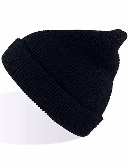 Atlantis Double-Layered Blog Beanie made of Acrylic, Burgundy One Size, AT797