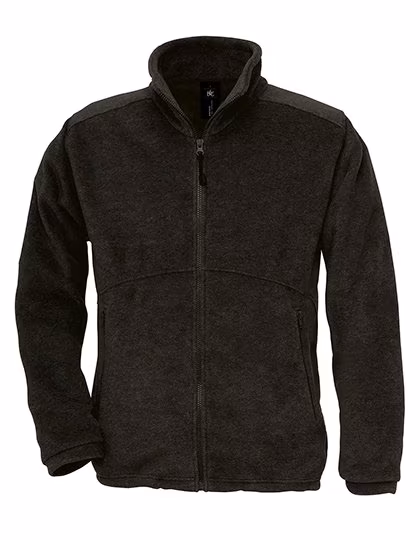 B&C COLLECTION Fleecejacke Icewalker+ mit Reißverschluss, Black S, BCFU703