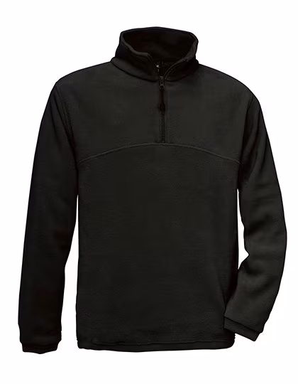 B&C COLLECTION Pull polaire Highlander+ avec cordon de serrage, Black XS, BCFU704