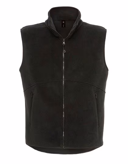 B&C COLLECTION Fleece Traveller+ Vest with Zip, Black XS, BCFU705