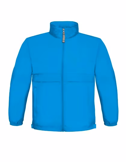 B&C COLLECTION Kinderjacke Sirocco, wasserabweisend, Nylon, Atoll 3/4 (98/104), BCJK950