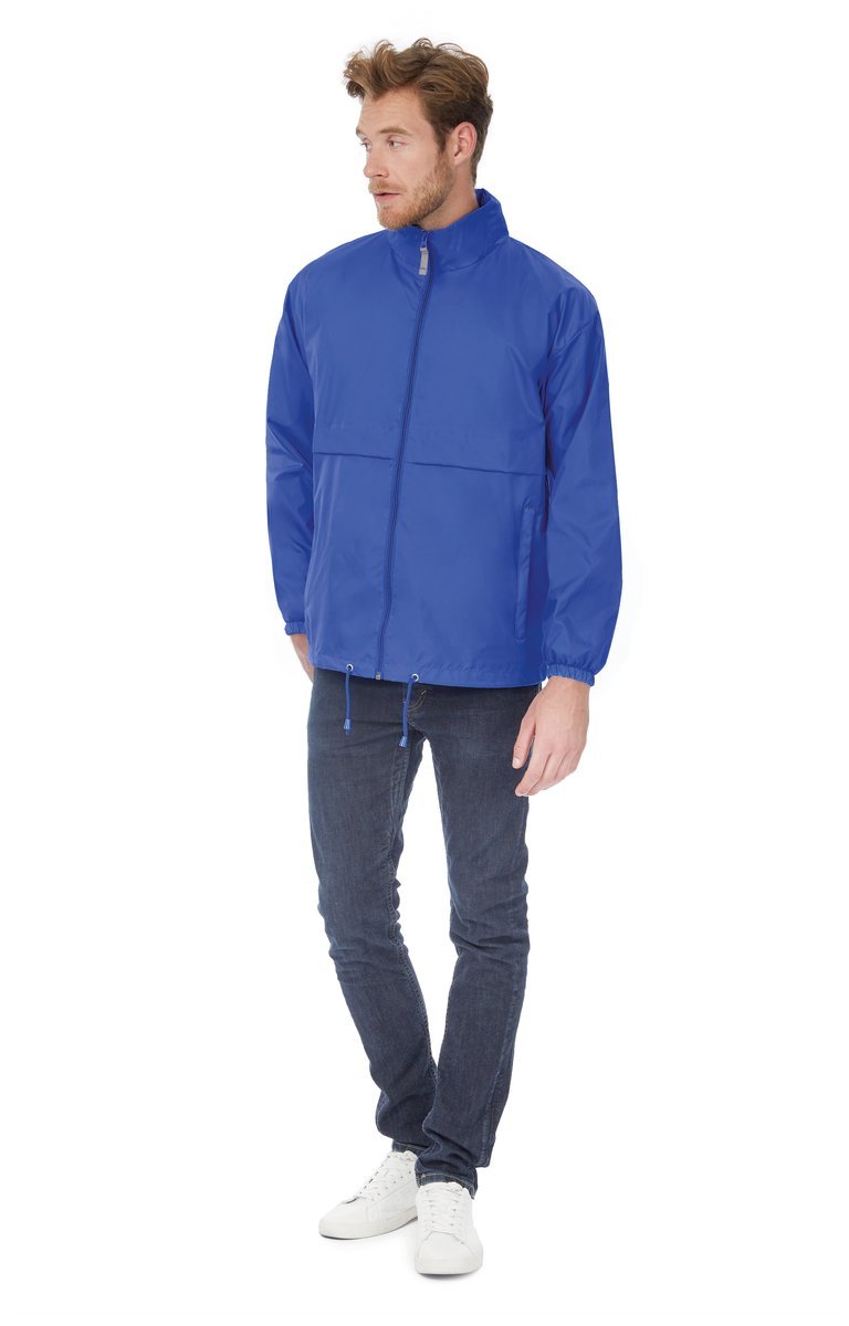 B&C COLLECTION Wasserabweisende Nylon-Taft Jacke mit Kapuze, Black XXL, BCJU801