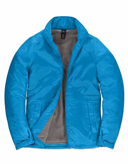 B&C COLLECTION Veste femme Multi-Active avec capuche cachée, Dark Grey (Solid)/Warm Grey M, BCJW826