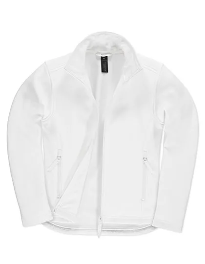 B&C COLLECTION Softshell-Jacke ID.701 mit Stretch für Damen, White/White M, BCJWI63