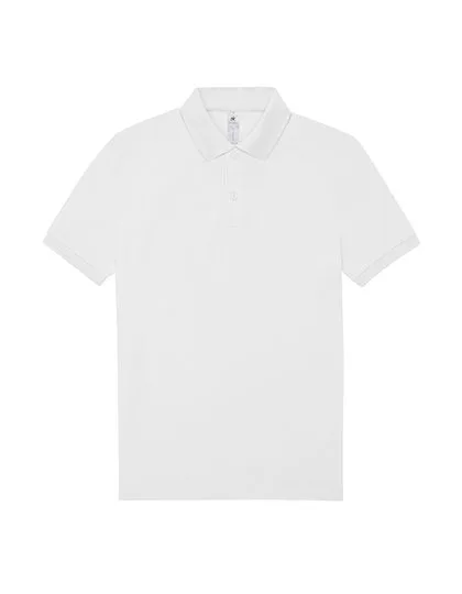 B&C My Polo 180 Poloshirt aus Baumwolle, White M, BCPU424