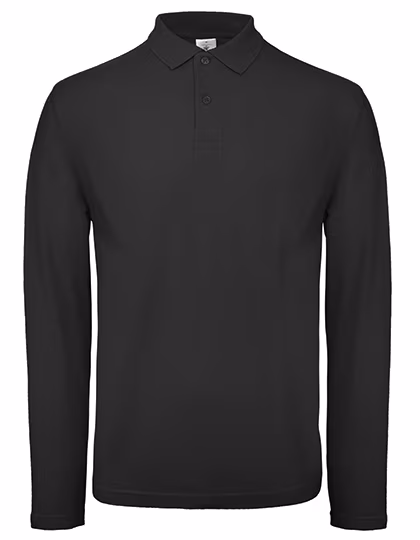 B&C Men´s Long Sleeve Polo ID.001 Orange M (BCPUI12)