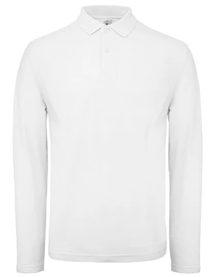 B&C Men´s Long Sleeve Polo ID.001 Orange M (BCPUI12)