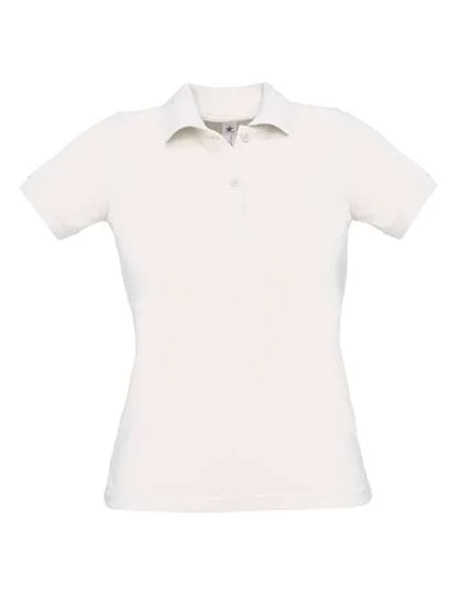 B&C Polo Safran Pure Cotton for Women, White XS, BCPW455