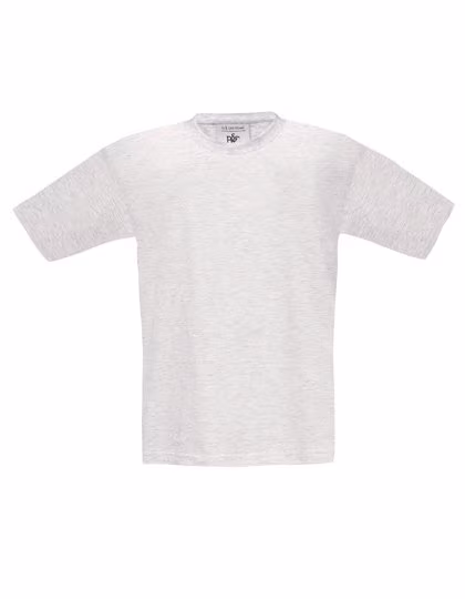B&C T-Shirt Exact 190 made of Cotton for Kids, White 3/4 (98/104), BCTK301