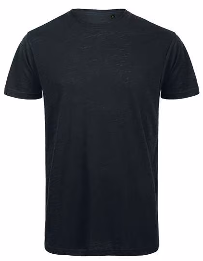 B&C Inspire Slub T-Shirt aus Bio-Baumwolle, Chic Black S, BCTM046