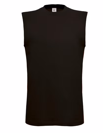 B&C Sleeveless T-Shirt Exact Move Cotton, Black S, BCTM201