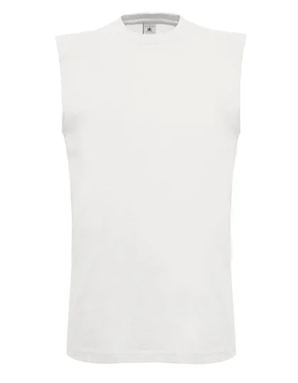 B&C Sleeveless T-Shirt Exact Move Cotton, White S, BCTM201
