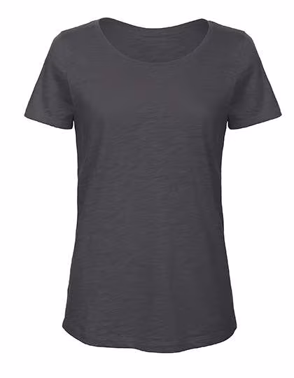 B&C T-shirt Inspire Slub in Cotone Biologico