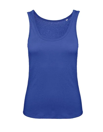 B&C Sustainable Tank Top made of Organic Cotton, Cobalt Blue S, BCTW073
