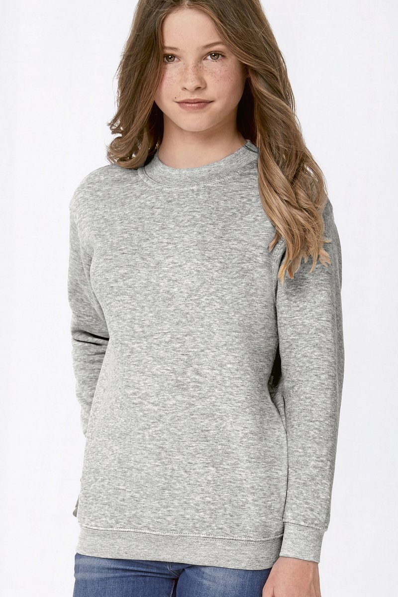 B&C Sweatshirt Set, Baumwolle-Polyester-Mix für Kinder, Black 3/4 (98/104), BCWK680