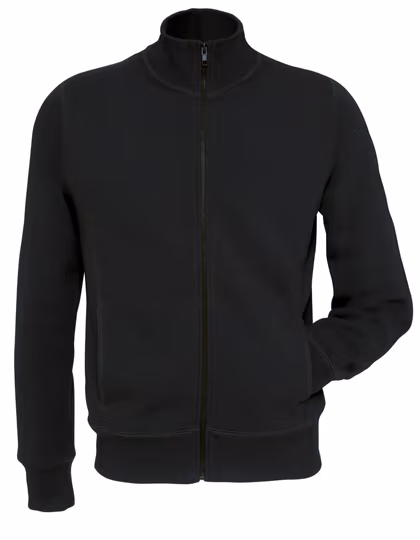 B&C Sweatjacke Spider aus Baumwolle-Polyester für Herren, Black S, BCWM646