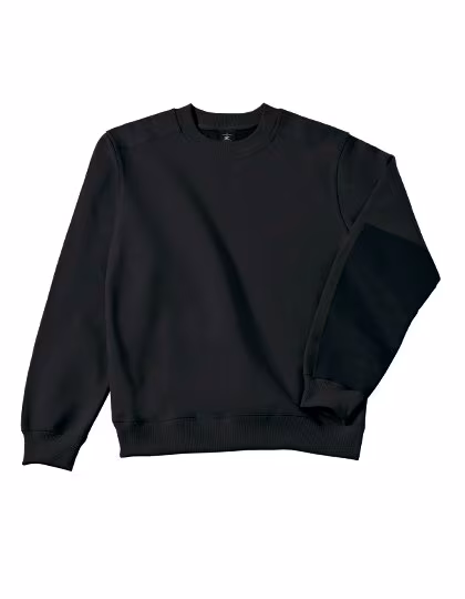 B&C Hero Pro Sweatshirt made of Cotton/Polyester, Black S, BCWUC20