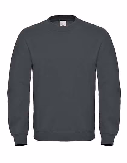 B&C Felpa ID.002 in Cotone-Poliestere, Anthracite S, BCWUI20