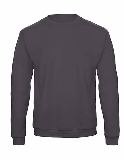 B&C ID.202 Sweatshirt aus 50% Recyclingmaterial, Anthracite XS, BCWUI23