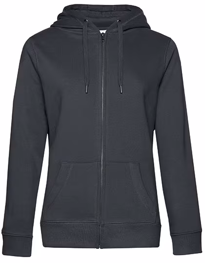 B&C Veste à capuche QUEEN en coton-polyester, Asphalt XS, BCWW03Q