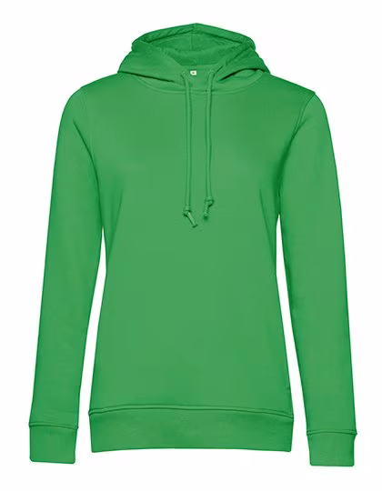B&C Bio-Baumwoll Hoodie mit Kordelzug, Red L, BCWW34B