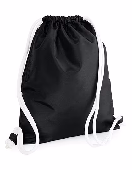 BagBase Waterproof Gymsac with Hidden Pocket, Light Grey 40 x 48 cm, BG110