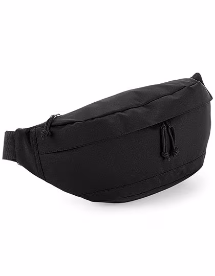 BagBase Sac bandoulière surdimensionné noir/gris, Black 47 x 20 x 8 cm, BG143