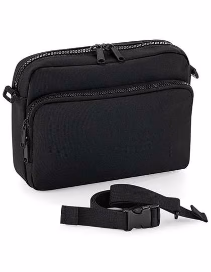 BagBase Modulr™ 2L sac multipoche avec clips, Black 26 x 19 x 7 cm, BG242