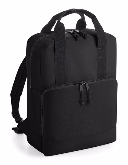 BagBase Sac à dos isotherme recyclé avec Twin Handles, Pure Grey 40 x 30 x 14 cm, BG287