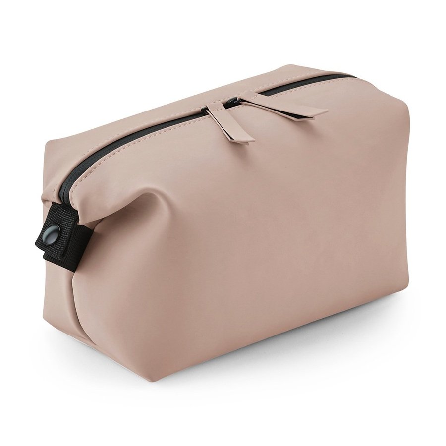 BagBase Wasserabweisende PU Accessory Pouch, Black 20 x 10 x 12 cm, BG330