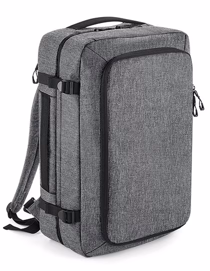 BagBase Zaino bagaglio a mano Escape 40L in Poliestere, Grey Marl 35 x 51 x 28 cm, BG480