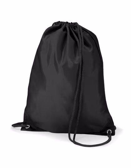BagBase Gymsac imperméable 11L en couleurs, Black 33 x 45 cm, BG5