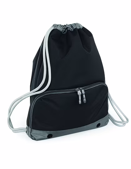 BagBase Waterproof Athleisure Gymsac with Compartments, French Navy 35 x 49 x 9 cm, BG542