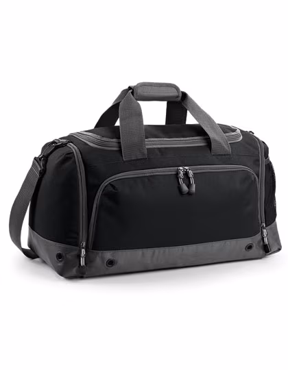 BagBase Borsone Athleisure con tunnel scarpe, Black 54 x 29 x 26 cm, BG544