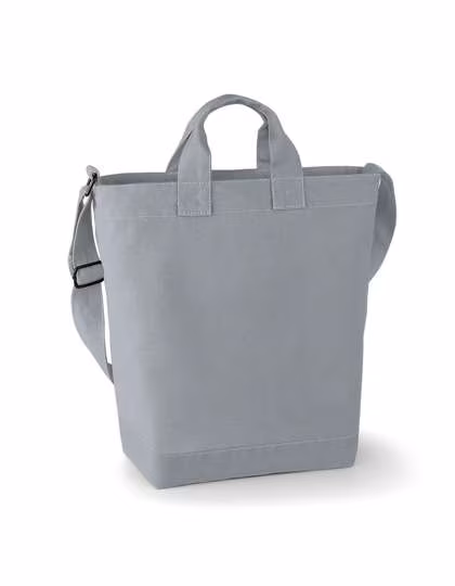 BagBase Borsa Canvas Day con tasca interna, Light Grey 38 x 40 x 14 cm, BG673