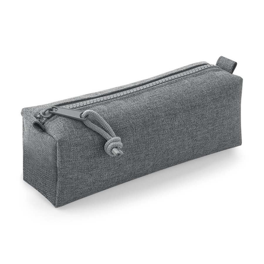BagBase Meliertes Etui aus 600D Polyester, Black 20.5 x 7 x 6 cm, BG69