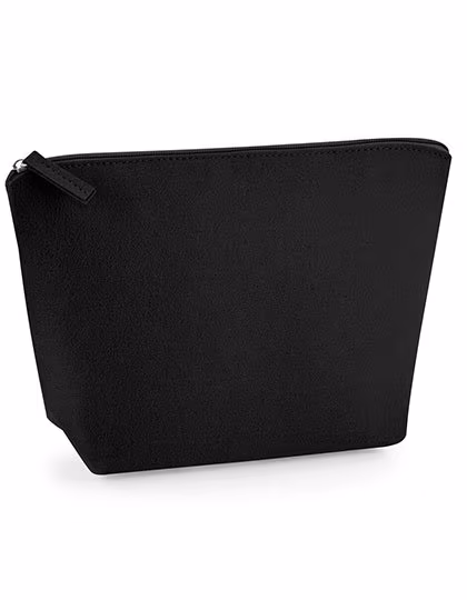 BagBase Sac en feutre avec fermeture éclair et étiquette, Charcoal Melange S (16 x 12,5 x 6 cm), BG724