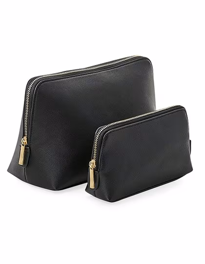 BagBase Boutique Accessory Case made of PU Leather, Soft Grey M (18 x 11 x 4.5 cm), BG751