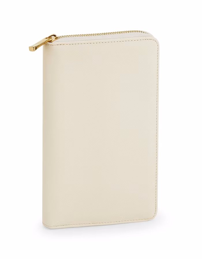 BagBase Boutique Reise-Schmucketui in Lederoptik, Oyster 24 x 14 x 6 cm, BG757