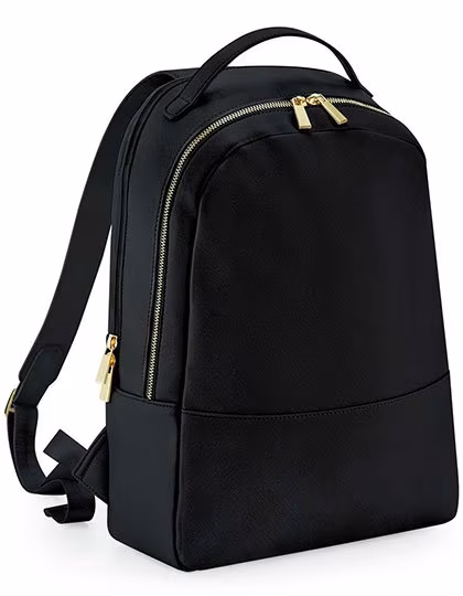 BagBase Boutique Rucksack mit Laptopfach 14 Zoll in, Soft Grey 30 x 41 x 11 cm, BG768