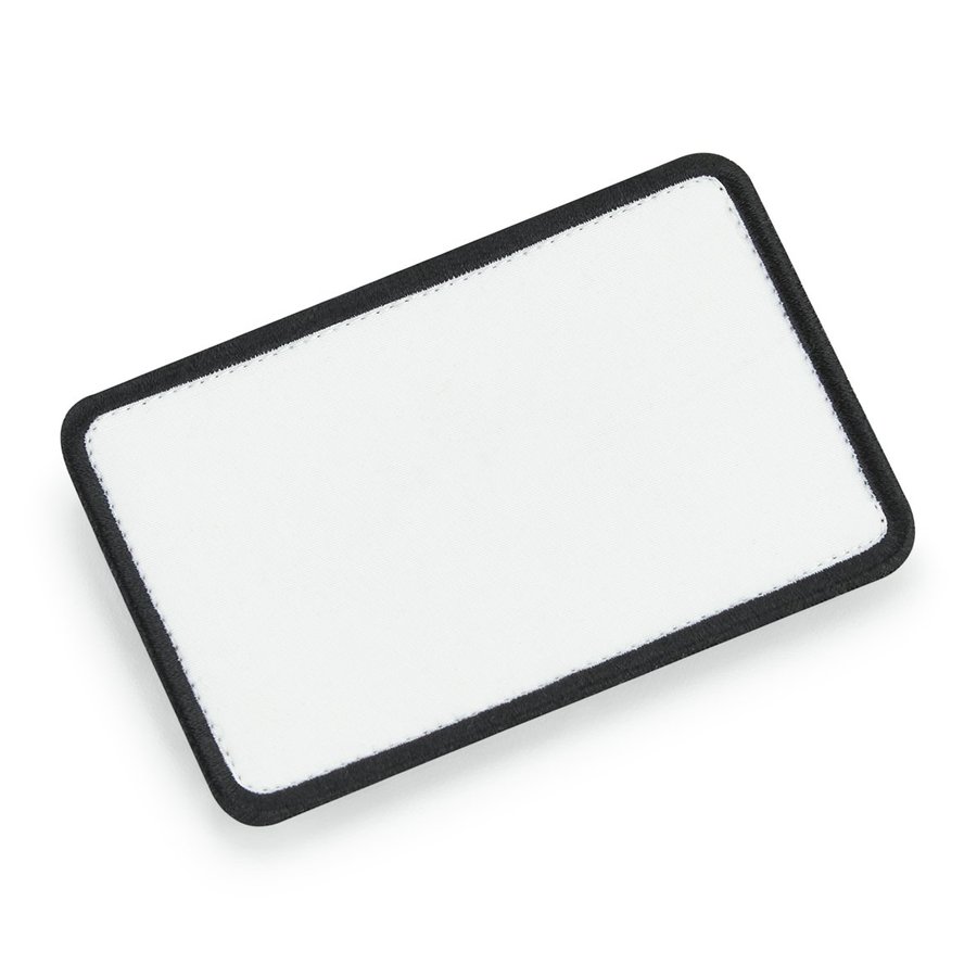 BagBase Patch Utilitario MOLLE per Stampa Sublimazione, White 10 x 6.5 cm, BG841