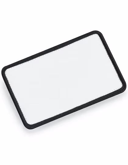 BagBase MOLLE Utility Patch for Sublimation Print, White 10 x 6.5 cm, BG841