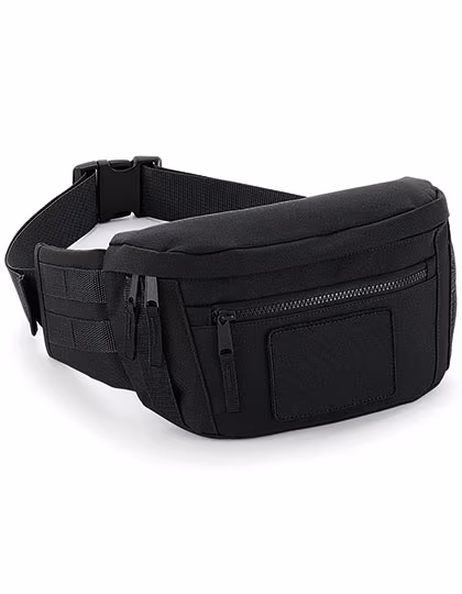 BagBase MOLLE Utility Hüfttasche Schwarz/Grau, Black 28 x 17 x 10 cm, BG842