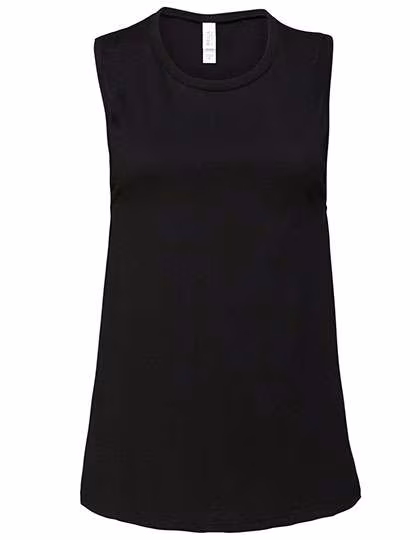 Bella+Canvas Ärmelloses Jersey Muscle Tanktop aus Baumwolle, Black XL, BL6003