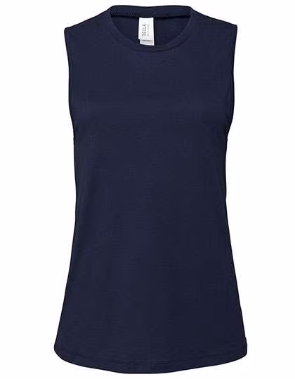 Bella+Canvas Ärmelloses Jersey Muscle Tanktop aus Baumwolle, Navy M, BL6003