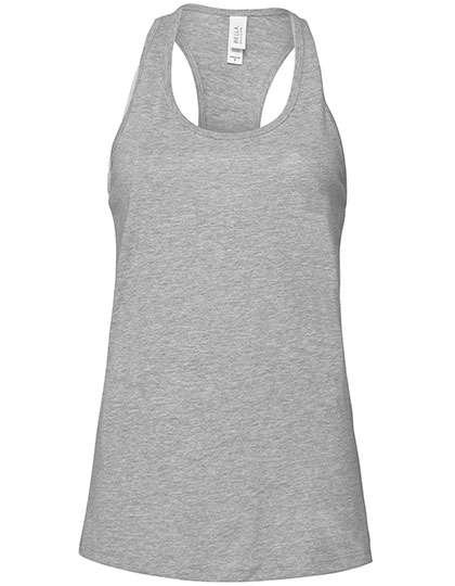 Bella+Canvas Racerback Tanktop aus Airlume-Baumwolle, Athletic Heather S, BL6008