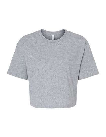 Bella+Canvas Jersey Crop T-Shirt mit Rundhals für Damen, Vintage White S, BL6482